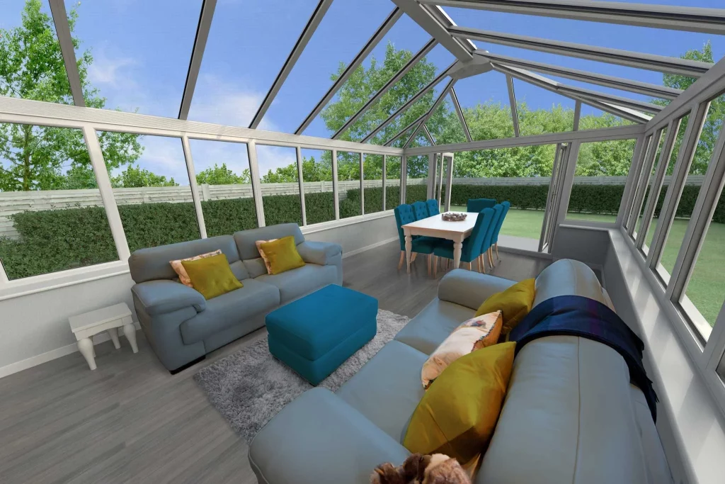 Safe and Sound windows recent glass roof Conservatory UK Installations
