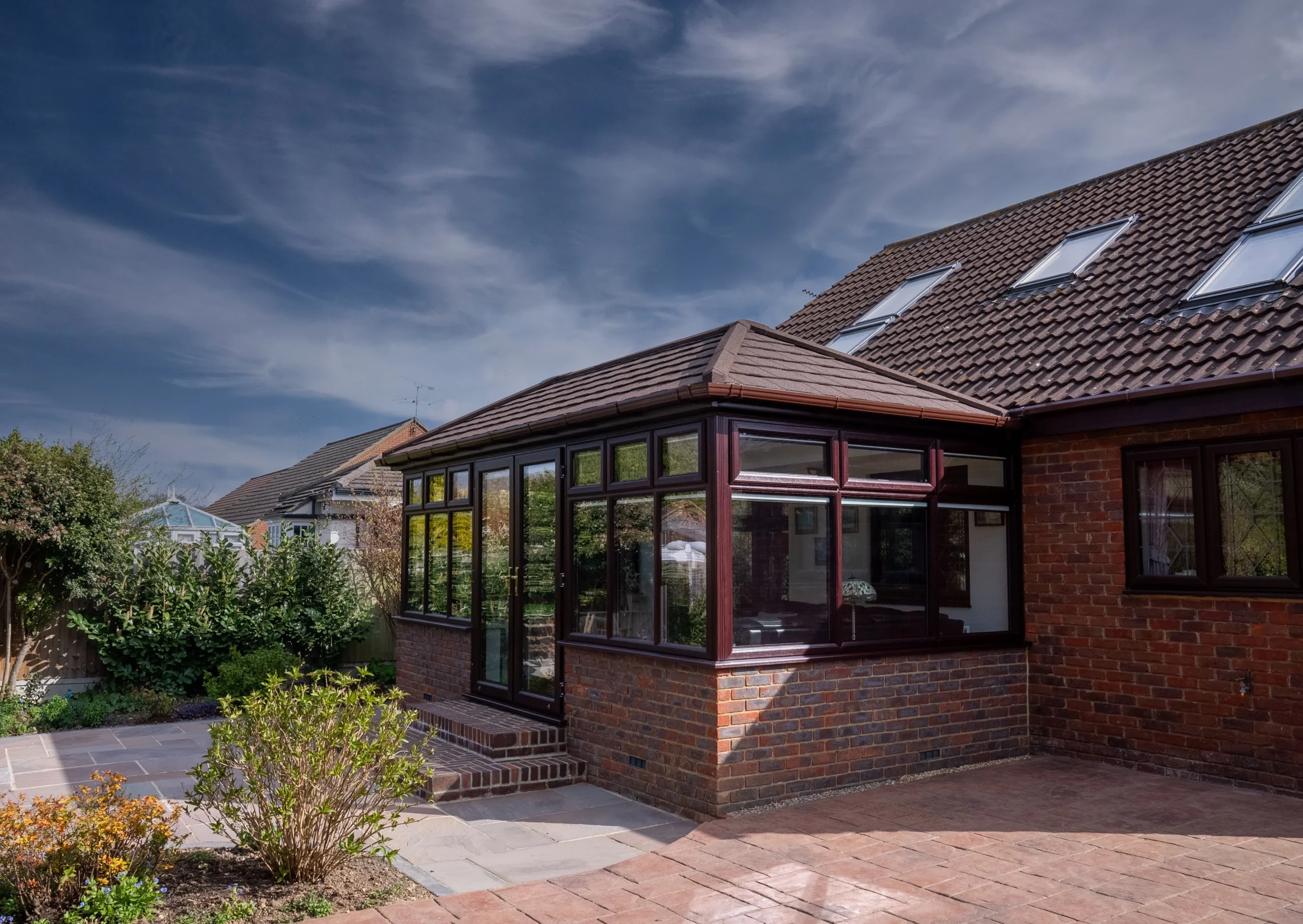 Tiled Conservatory Roofs Installations By Safe and Sound windows
