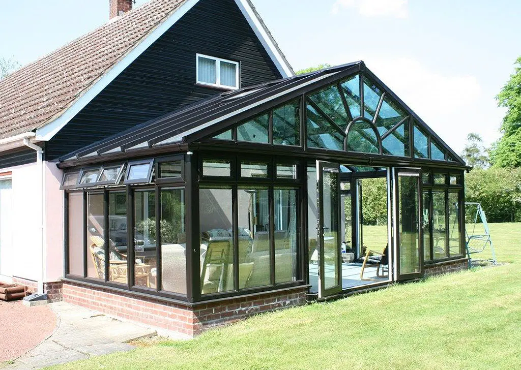 safe and Sound windows Gable end conservatories living space